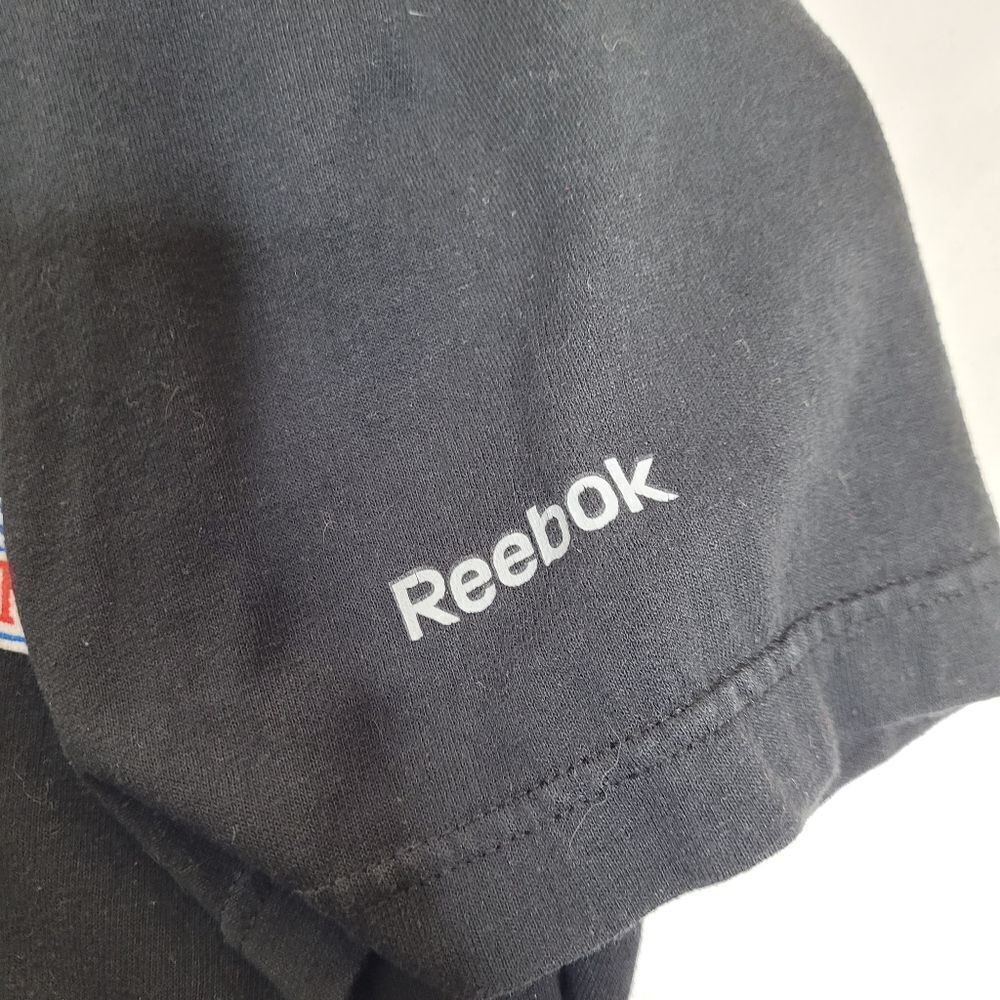 REEBOK Pittsburgh Steelers black short sleeve crew neck tee shirt S - Picture 4 of 6